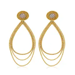 JB JOYAS BARON - Aros Oro Amarillo 18kt Diamantes