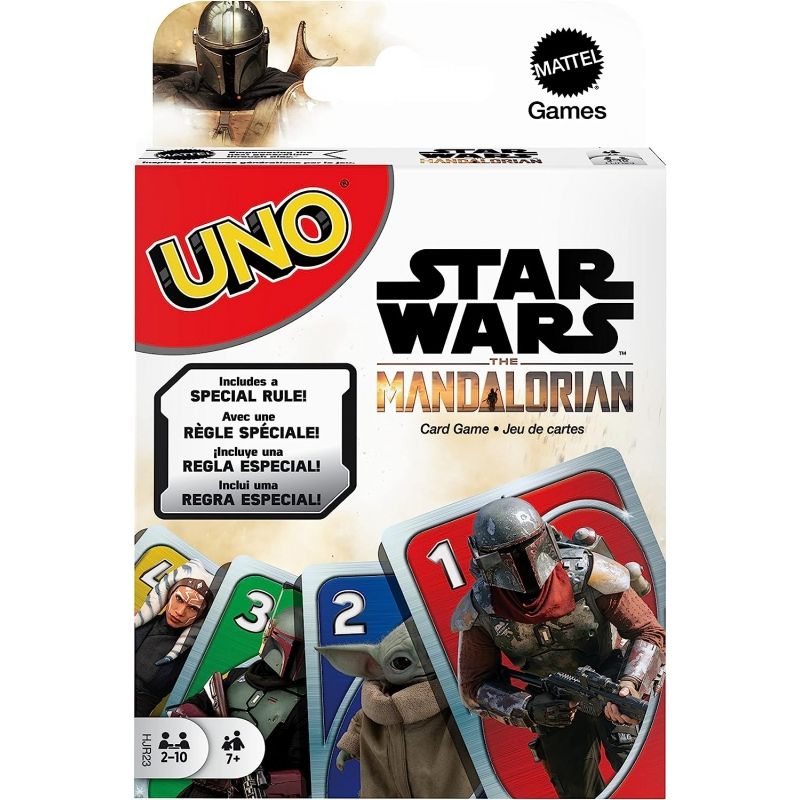 MATTEL - MATTEL HJR23 UNO STAR WARS MANDALORIAN EDITION