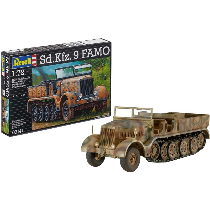 REVELL - REVELL 03141 1:72 SDKFZ 9 18 TON FAMO WWII HEAVY