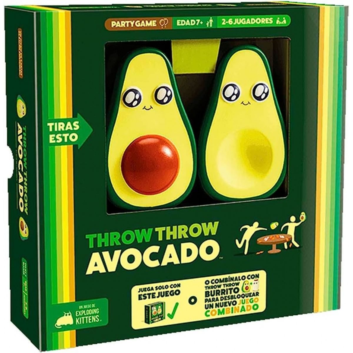 GENERICO - EXPLODING KITTENS EKITTA01ES THROW THROW AVOCADO