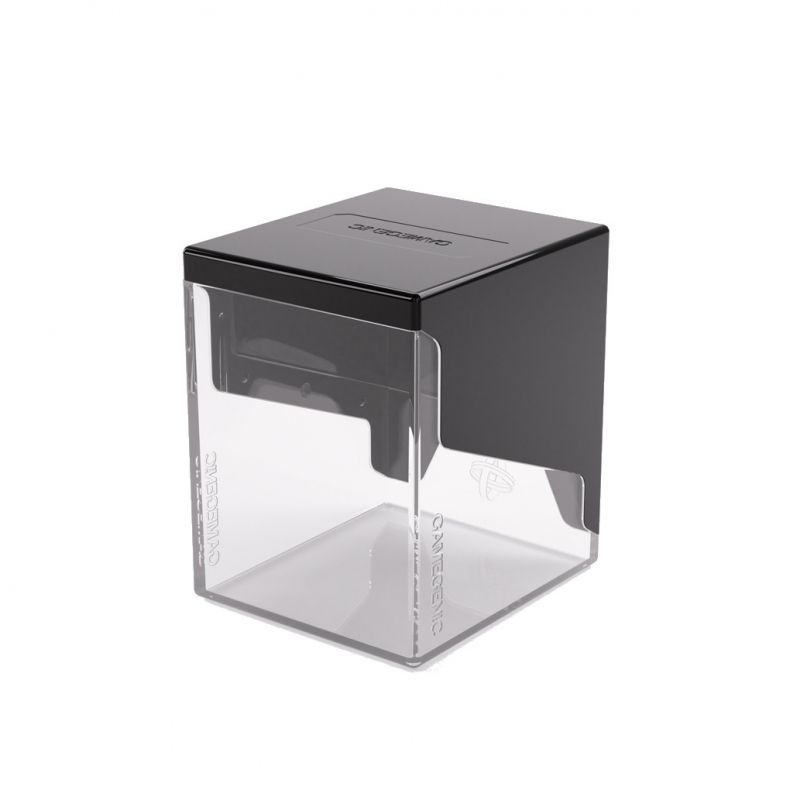 GAMEGENIC - GAMEGENIC GGS22018 DECK BOXES BLACK CLEAR BASTION 100 XL