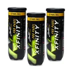 XFINITY - TRIPLE PACK PELOTAS PRO PADEL LIMITED EDITION TARRO X3