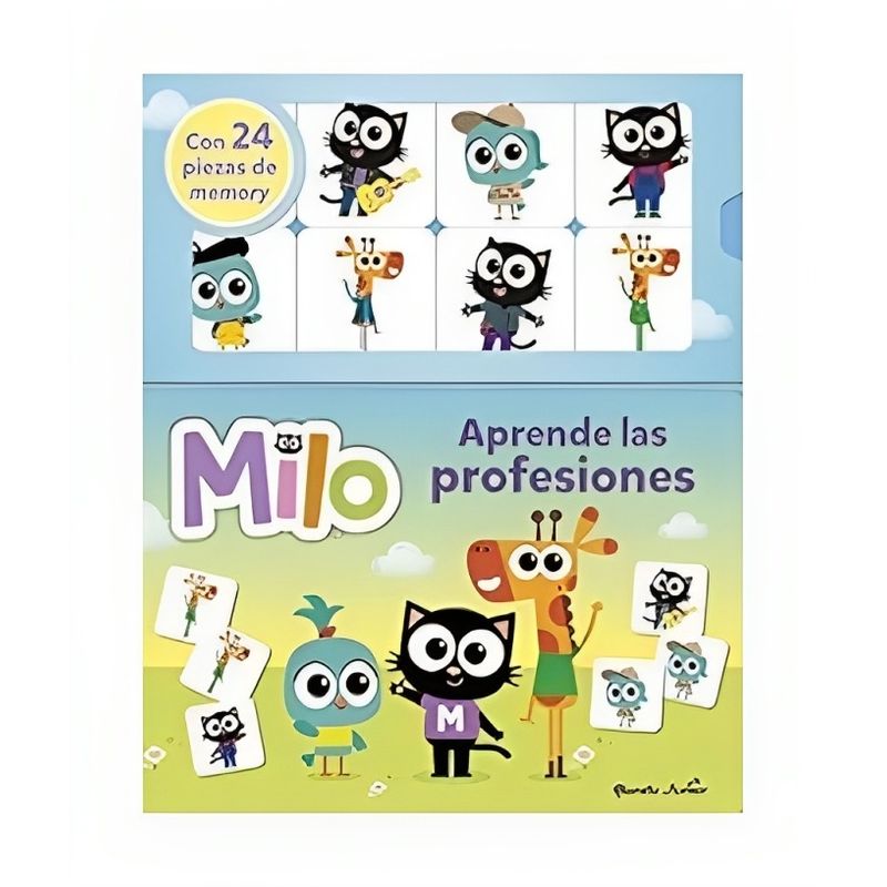 TOP10BOOKS - LIBRO MILO. APRENDE LAS PROFESIONES / PLANETA JUNIOR / PLANETA