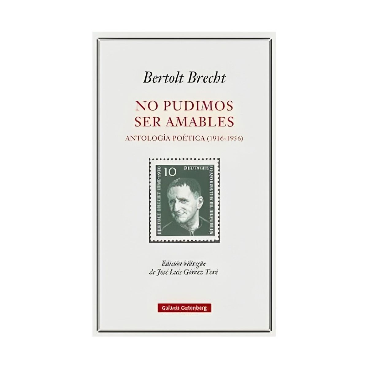 TOP10BOOKS - LIBRO No Pudimos Ser Amables: Antologia Poetica