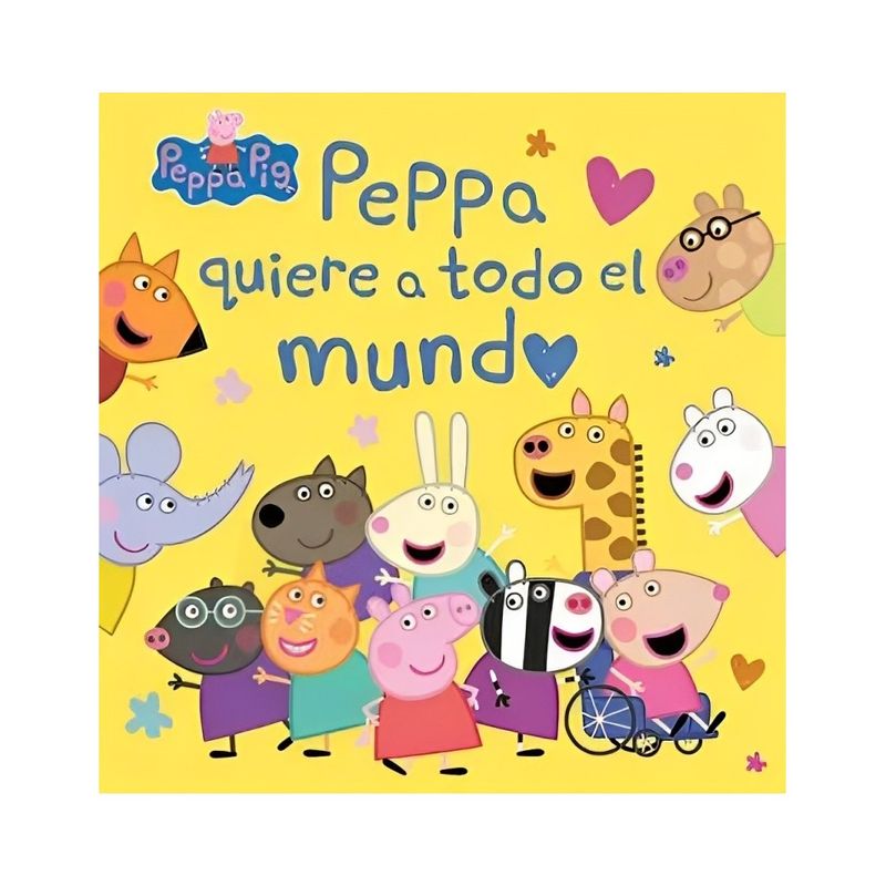 TOP10BOOKS - LIBRO PEPPA QUIERE A TODO EL MUNDO / HASBRO / BEASCOA