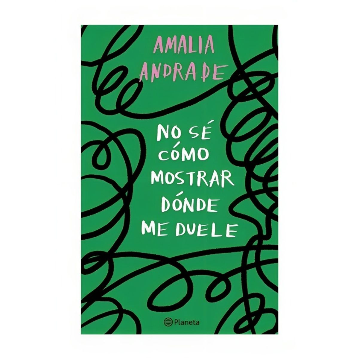TOP10BOOKS - LIBRO No Sé Cómo Mostrar Dónde Me Duele - Amalia Andrade