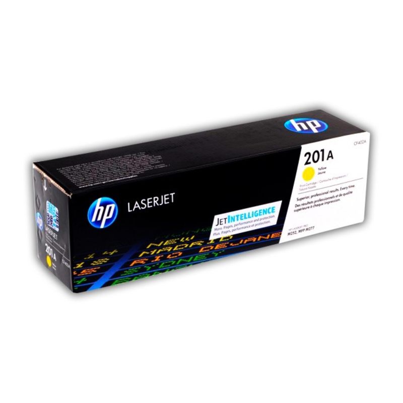 HP - Cartucho de Tóner HP 201A LaserJet 1400 páginas Amarillo - Amarillo