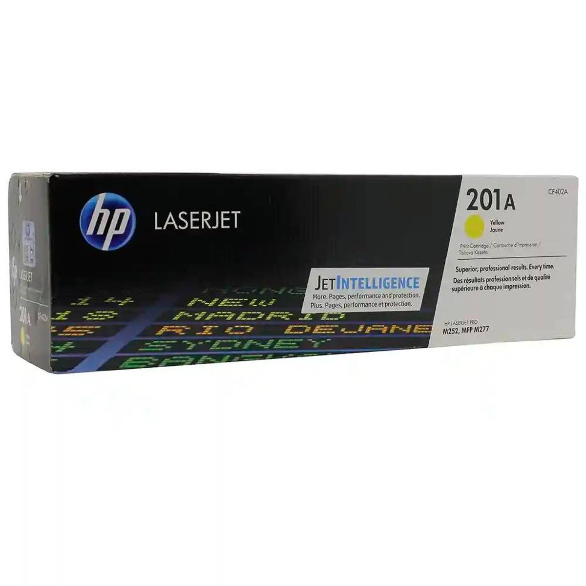 HP - Cartucho de Tóner HP 201A LaserJet 1400 páginas Amarillo HP