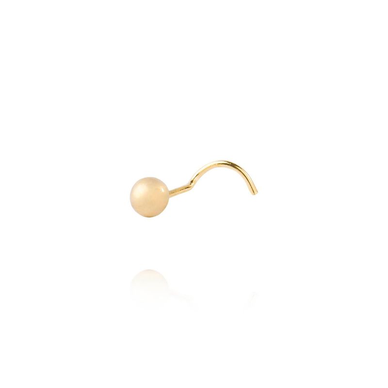 JB JOYAS BARON - Aro de Oro 18kt Piercing Bolita
