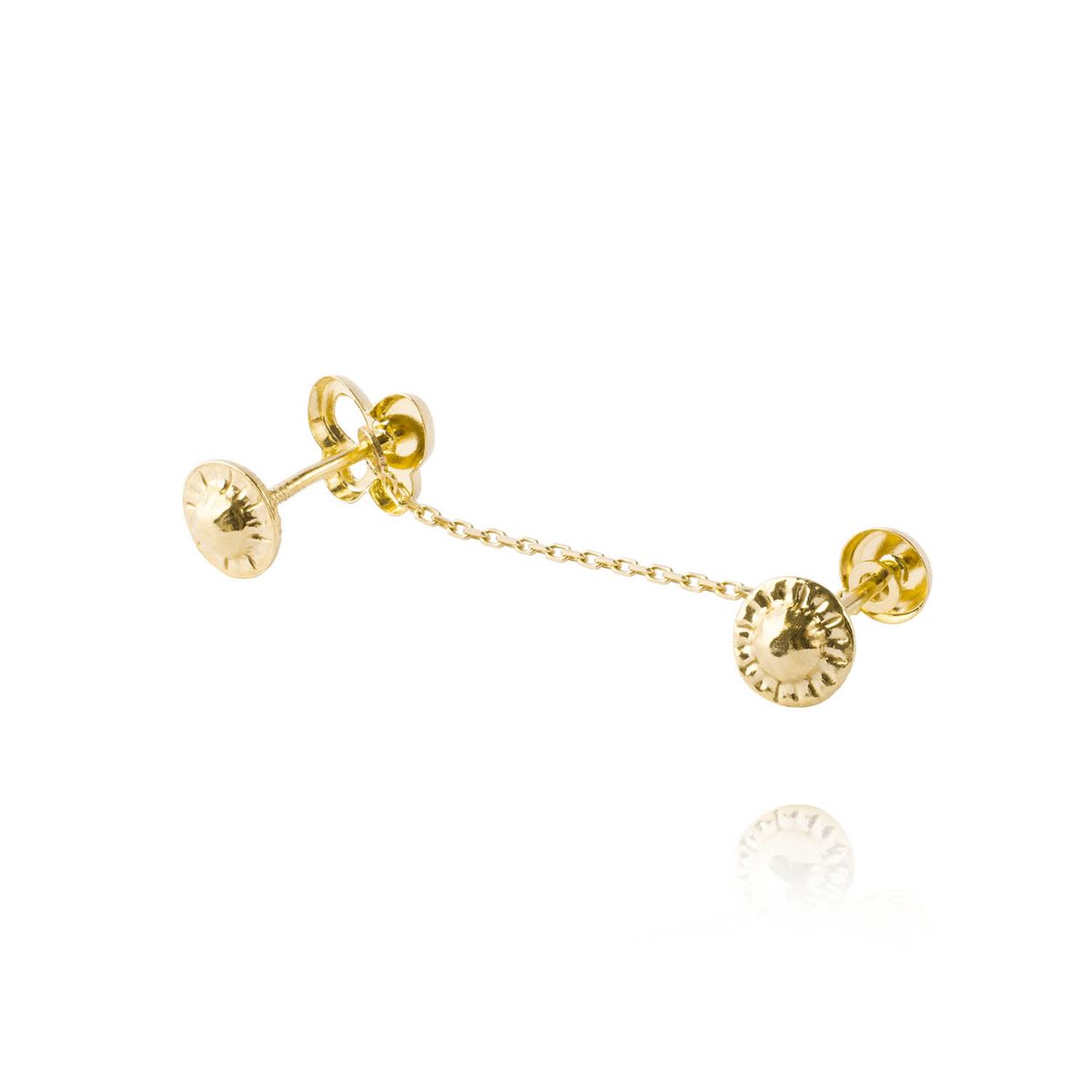 JB JOYAS BARON - Aro de Oro 18kt Piercing Mariposa