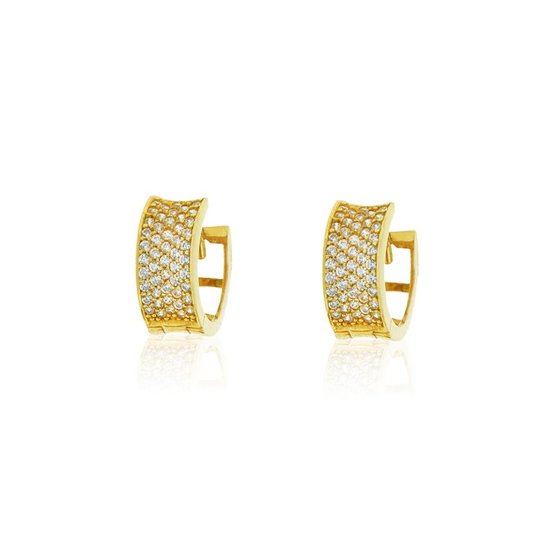 JB JOYAS BARON - Aros de Oro 18kt Danza de Circones