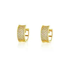 JB JOYAS BARON - Aros de Oro 18kt Danza de Circones