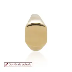 JB JOYAS BARON - Anillo de Oro 18kt Modelo Sello