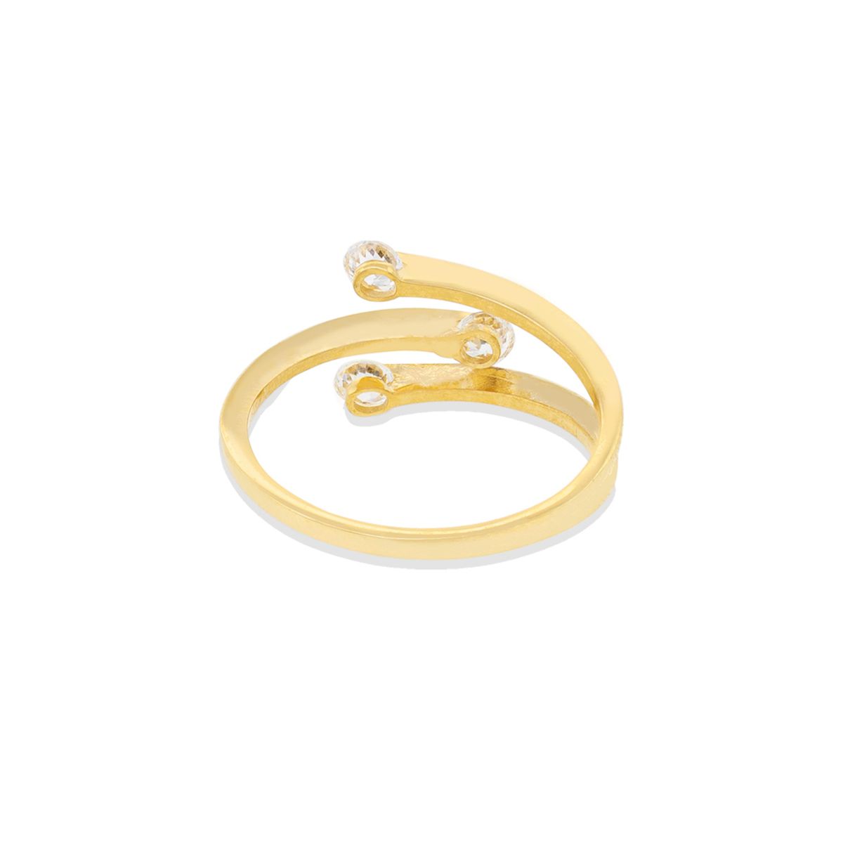 JB JOYAS BARON - Anillo de Oro 18kt Tres Circones