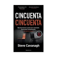 TOP10BOOKS - LIBRO Cincuenta Cincuenta - Steve Cavanagh