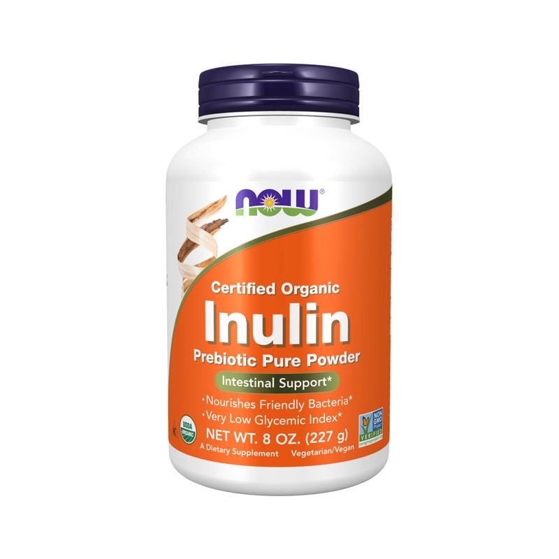 NOW - Inulin Powder 227g - Now Foods