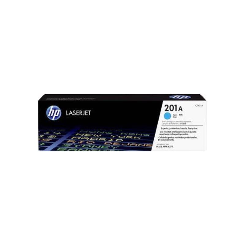 HP - Cartucho de Tóner HP 201A LaserJet 1400 páginas Cyan HP