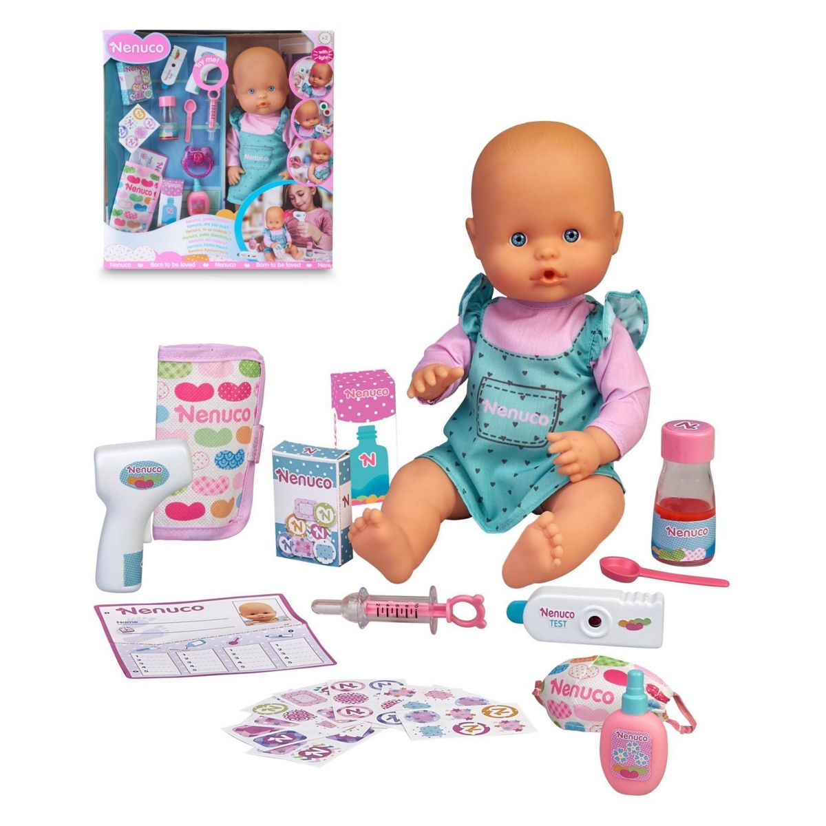NENUCO - Muñeca Nenuco ¿estas Enferma? De 35 Cms