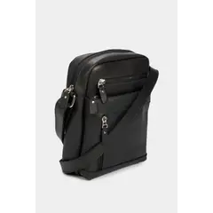 VELEZ - Vélez Manos Libres Grecia De Cuero Para Hombre Vintage Negro