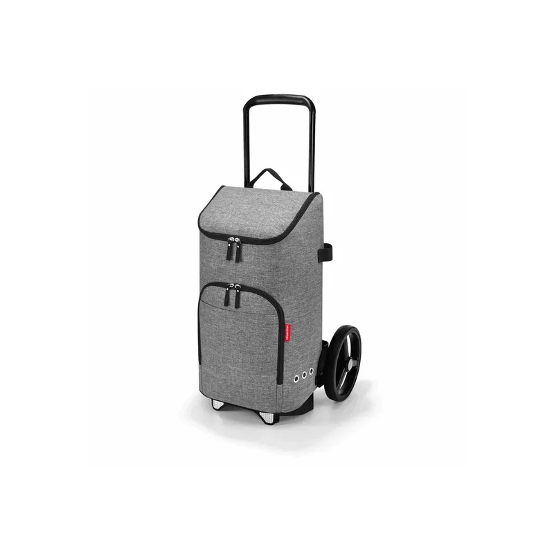 REISENTHEL - Carro de compras con arrastre Citycruiser - twist silver REISENTHEL