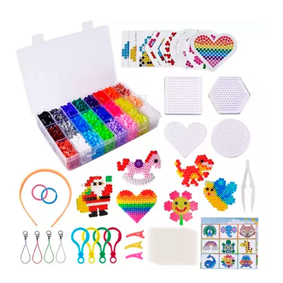 GENERICO - Pixel art 4300 Beads 5mm Diseña Fabrica Juguetes