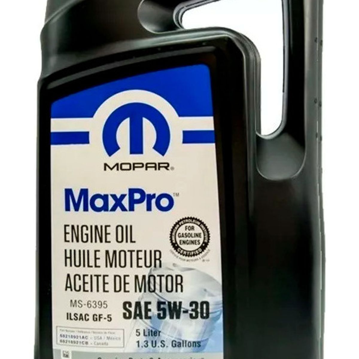 GENERICO - Aceite Motor 5w30 Mopar / Dodge / Jeep Bidon 5 Litros