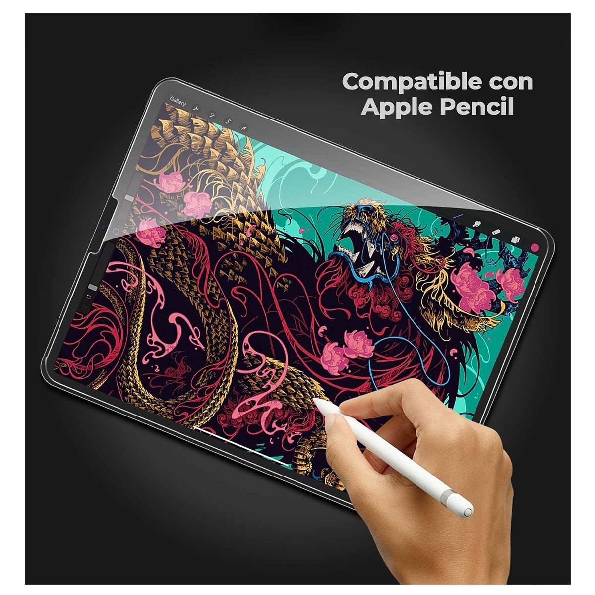 NUGLAS - Lamina de Vidrio Templado para iPad 10.9 Air 4 y Air 5 Nuglas