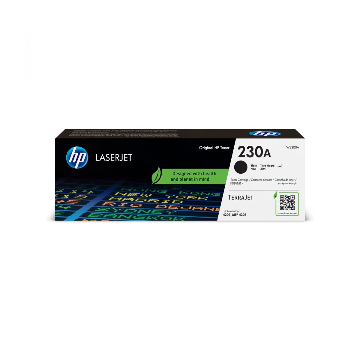 HP - Cartucho de Tóner HP LaserJet 230A 2000 páginas Negro HP