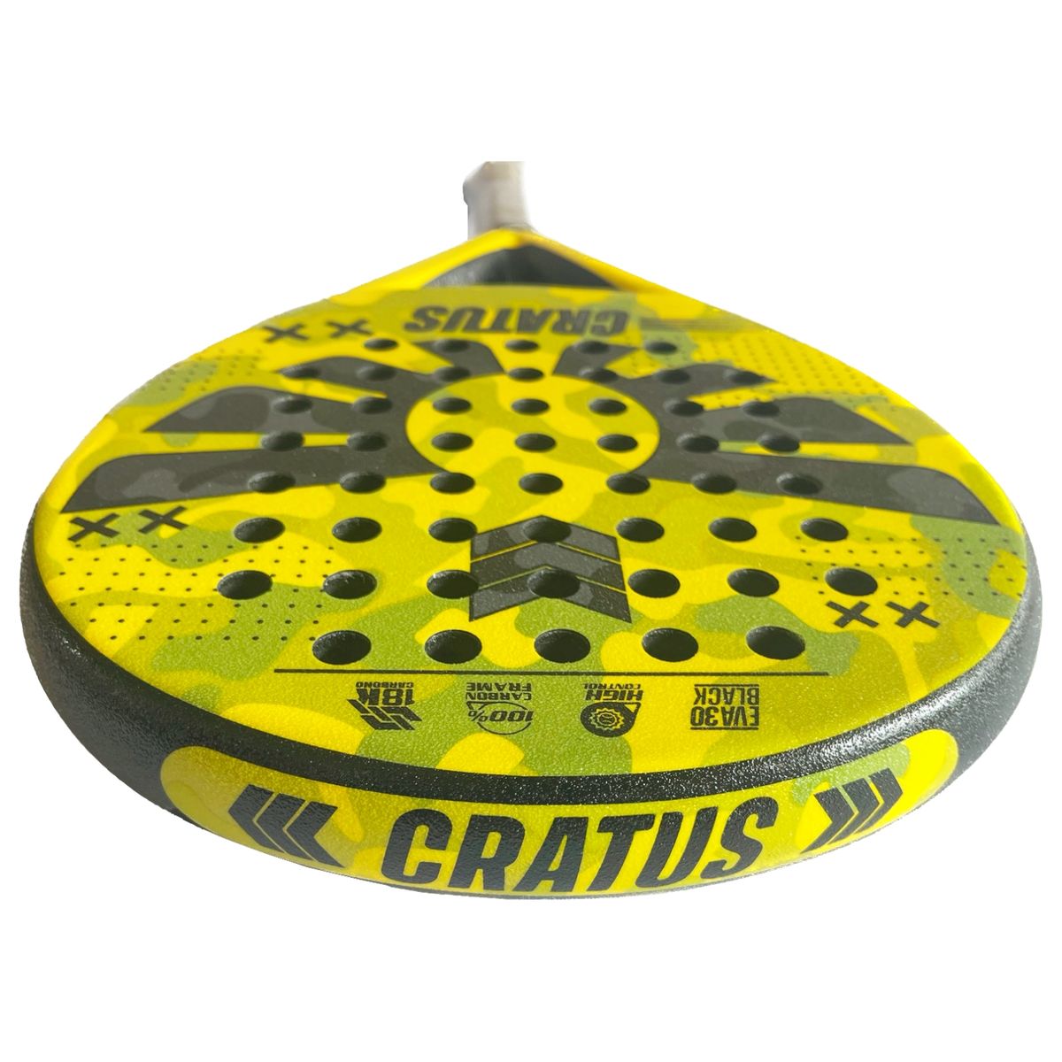 CRATUS - Pala Pádel - YELLOW MILITAR PRO - CRATUS