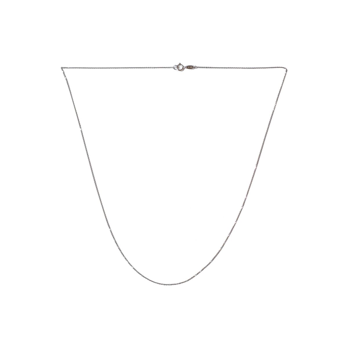 JB JOYAS BARON - Cadena de Oro Blanco 18kt Limada9