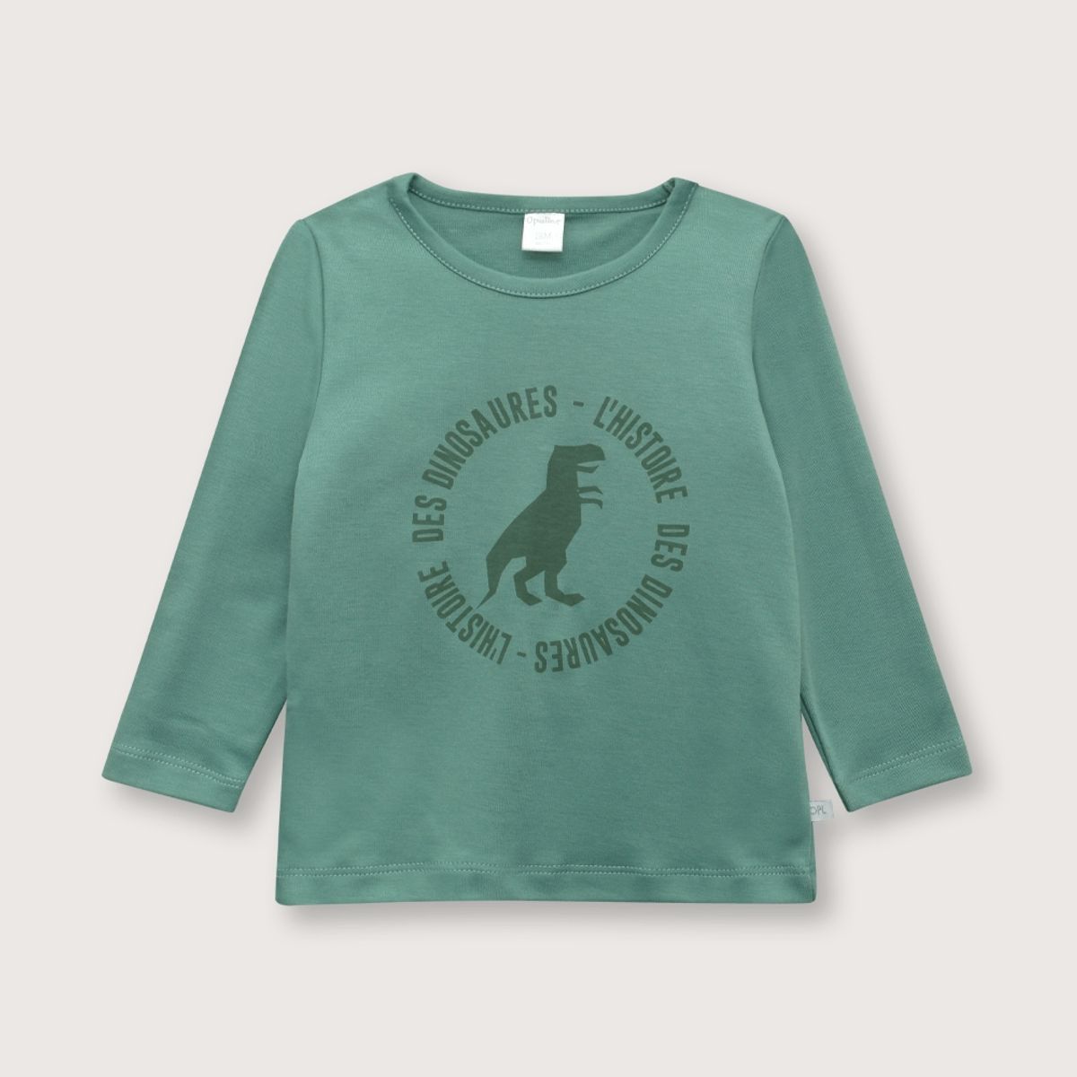 OPALINE - Pijama de niño dos piezas verde militar (6M - 4A) verde militar 3 Años