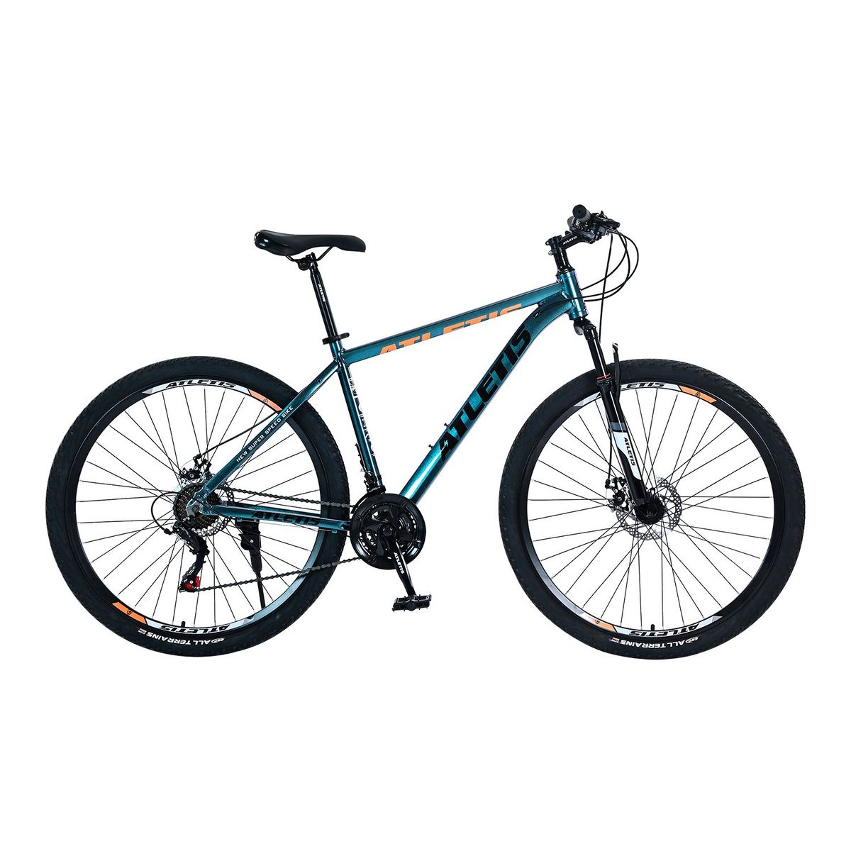 ATLETIS - Bicicleta Mountain Bike Blaze Aro 29" 21 Vel Hombre Azul