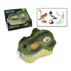 ANSALDO - Pack Dinosaurios En Maleta Forma Dino