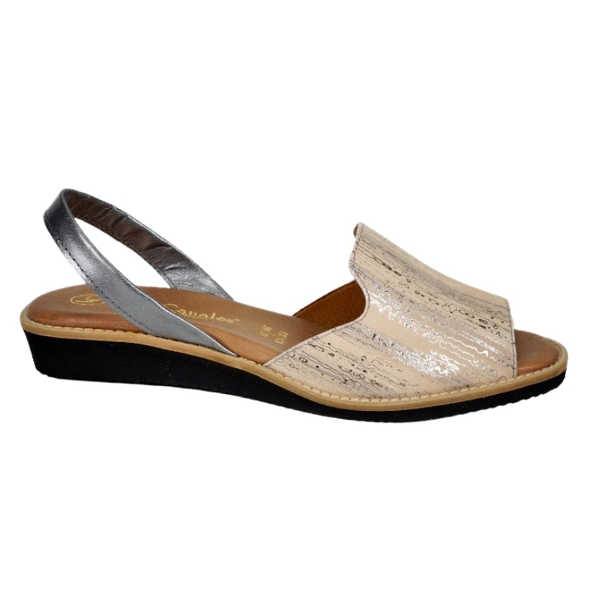 DEGAS - Sandalia Cuero Gigi Beige DEGAS