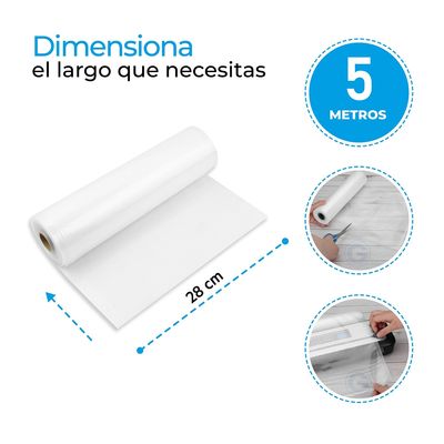Imagen 2 del producto Pack 2 Rollos 28cm x 5mt Bolsas Sellado al Vacío Gofradas