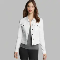 D'JOE - Chaqueta Clasica Ecocuero Mujer