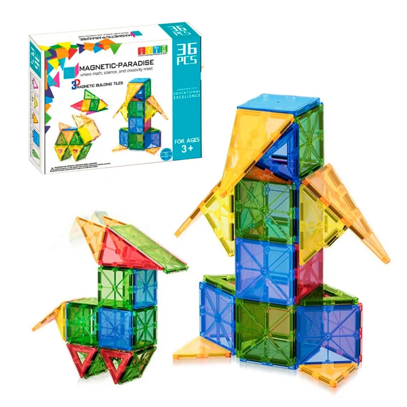 ALEX TOYS - Magnetic Paradise 36 Piezas – Construcción Magnética