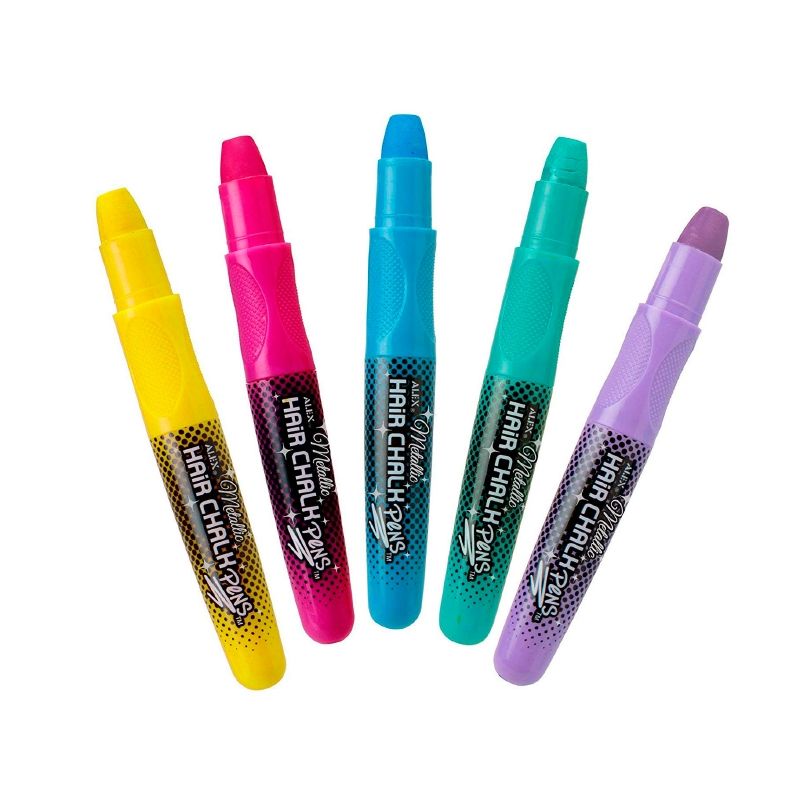ALEX TOYS - Set De Lapices Pelo Colores Metalicos Alex