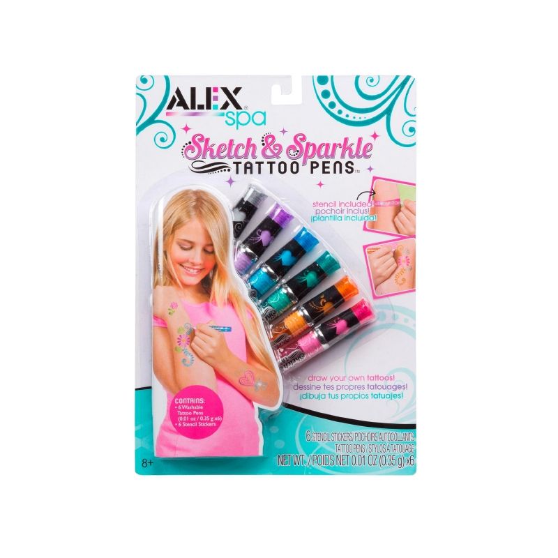 ALEX TOYS - Lapices De Tatuajes Alex