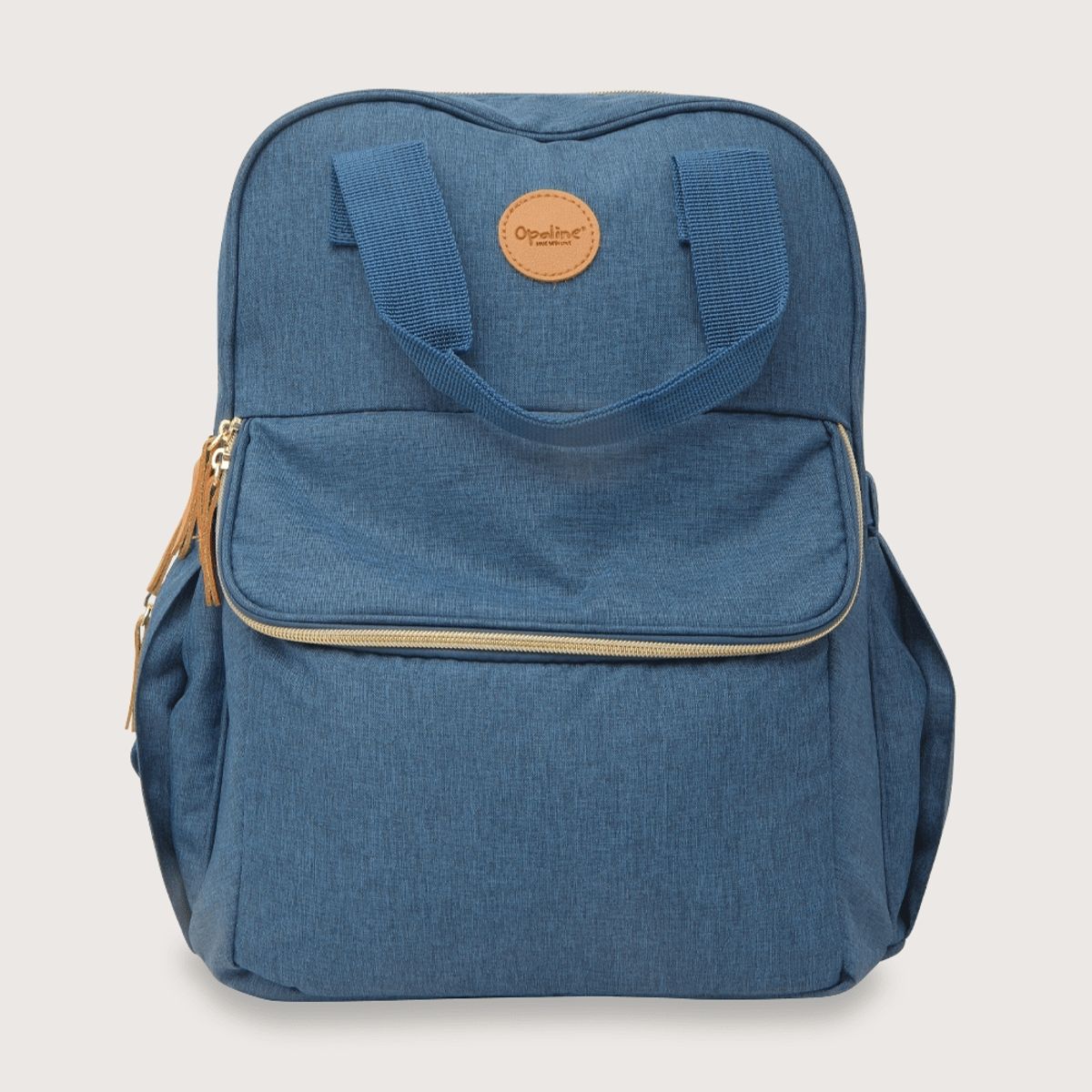 OPALINE - Mochila de bebé pañalera azul TU azul Talla única
