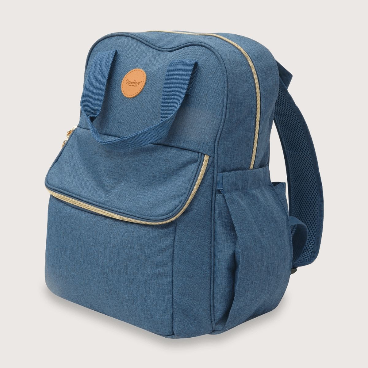 OPALINE - Mochila de bebé pañalera azul TU azul Talla única