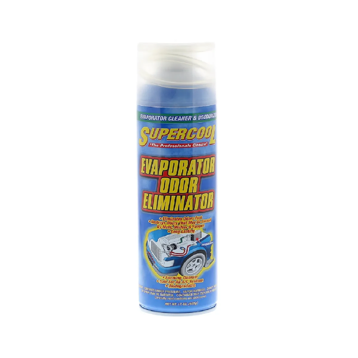 AMERICAN AIR - ESPUMA LIMPIADORA DE EVAPORADOR 17OZ482GR SUPERCOOL