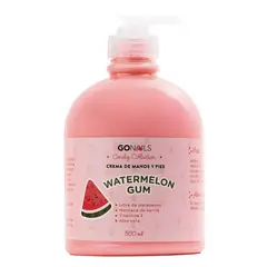GO NAILS - Crema de manos y pies 500ML - Watermelon Gum Sandia