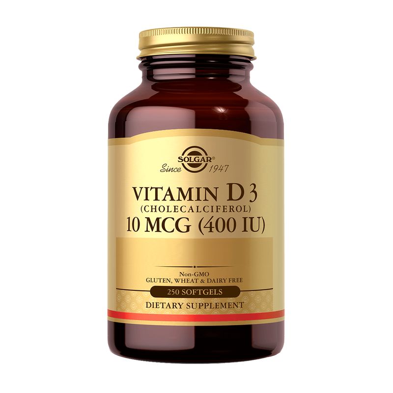 SOLGAR - Vitamina D3 400 UI (250 soft)
