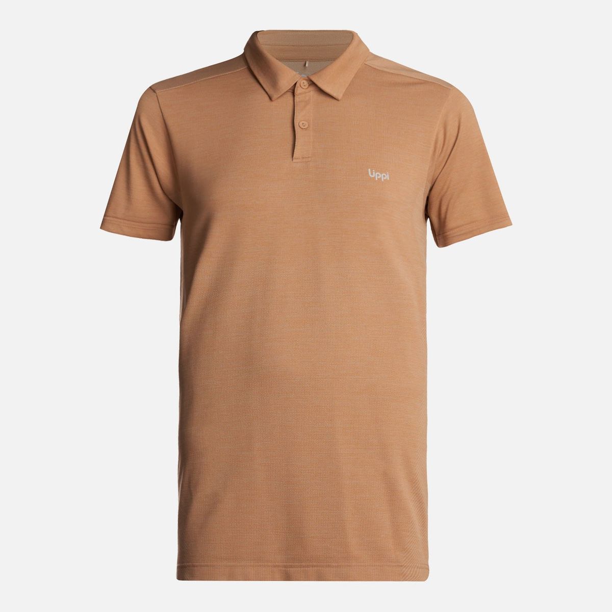 LIPPI - Polera Hombre B-Classic Seamless Polo Cafe Lippi