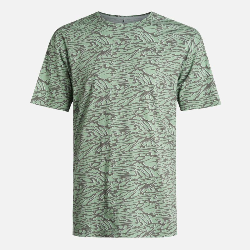 HAKA HONU - Polera Hombre Frecuencia Verde Oliva Haka Honu