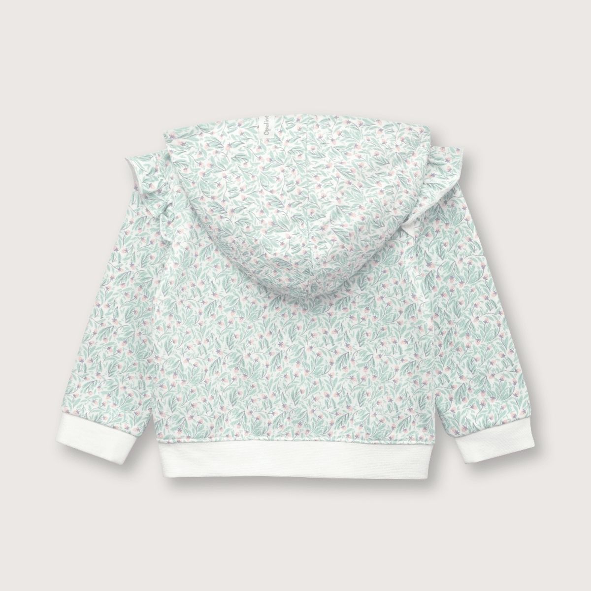 OPALINE - Polerón de niña esencial print Aqua (6M - 4A) Aqua 3 Años