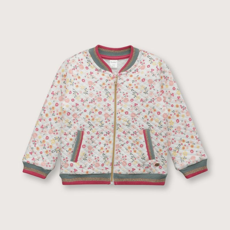 OPALINE - Chaqueta de niña bomber rosado (6M - 4A) rosado 12 meses