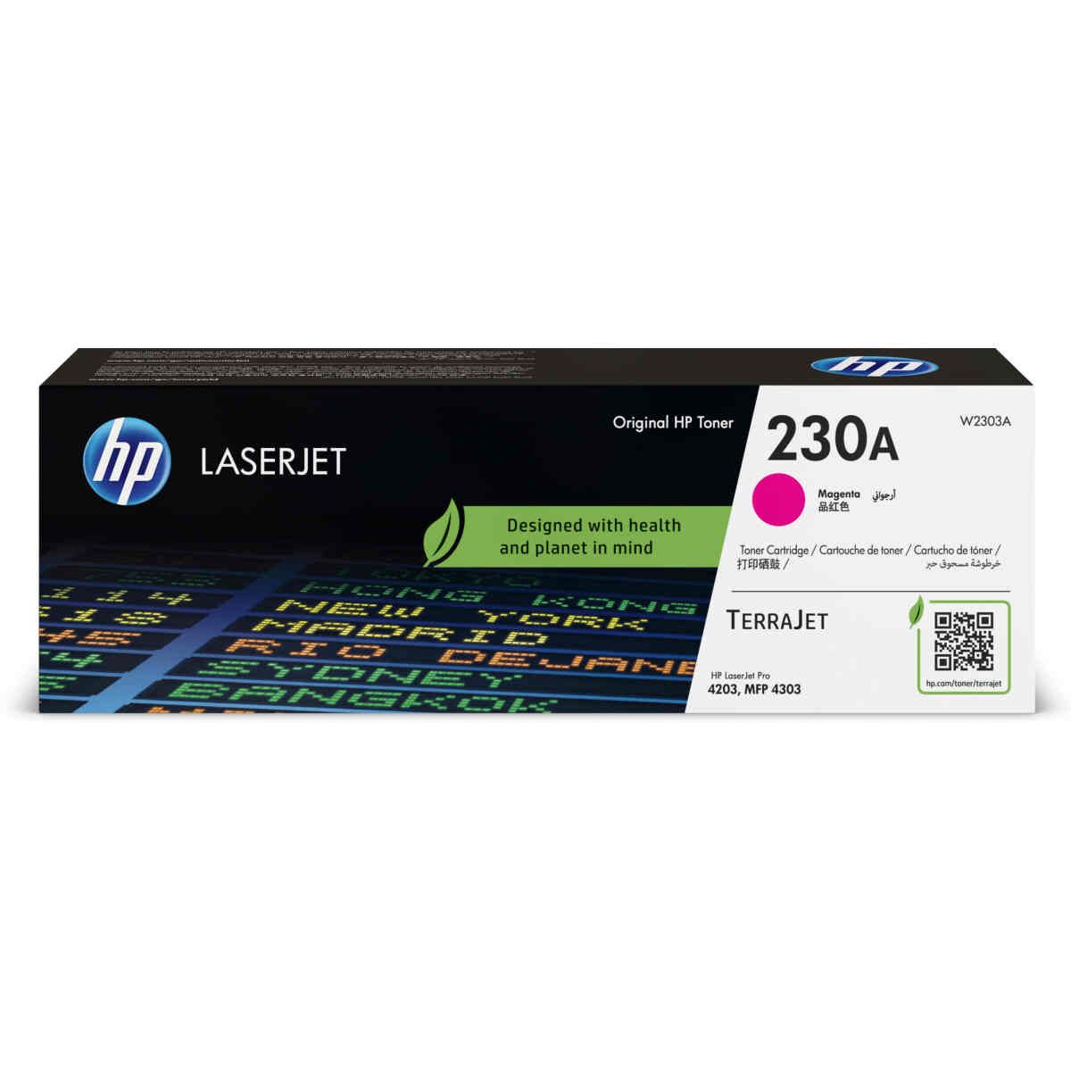HP - Cartucho de Tóner Original HP LaserJet 230A 1800 pág Magenta HP
