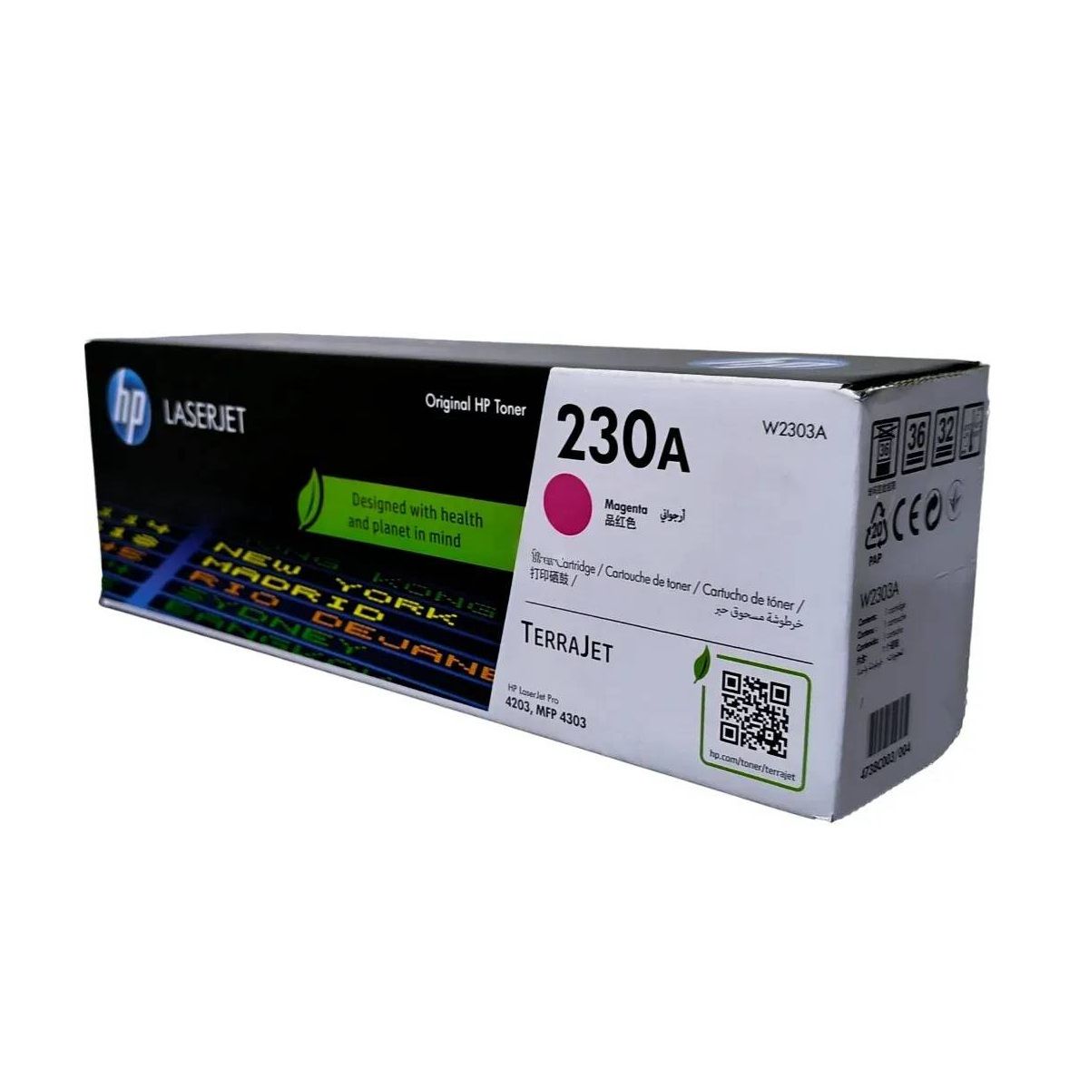 HP - Cartucho de Tóner Original HP LaserJet 230A 1800 pág Magenta HP